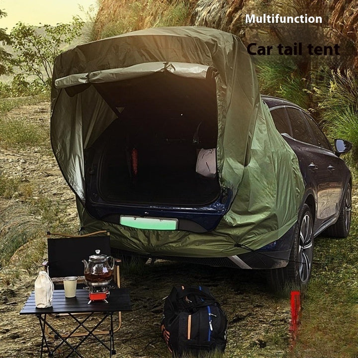 Outdoor Camping Roof Extension Rear Tent