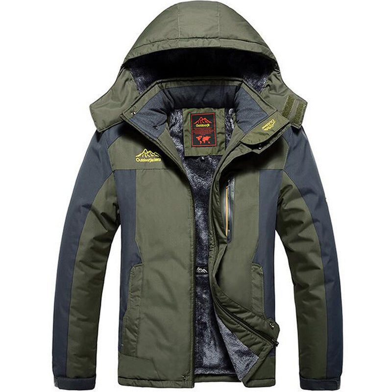 Cold-resistant Fleece-lined Jacket