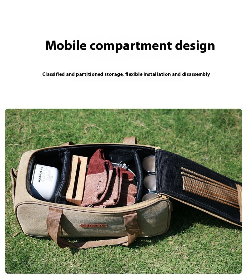 Outdoor Cookware Kitchenware Picnic Bag