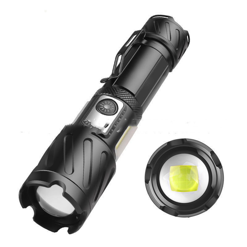 Yellow Light Rechargeable Flashlight