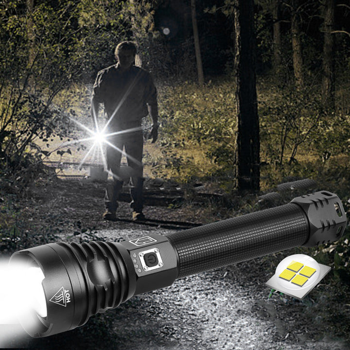 Strong flashlight USB charging