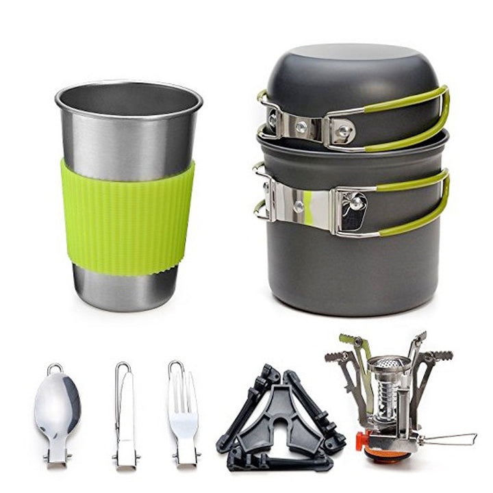 Combination Portable Picnic Stove Tableware