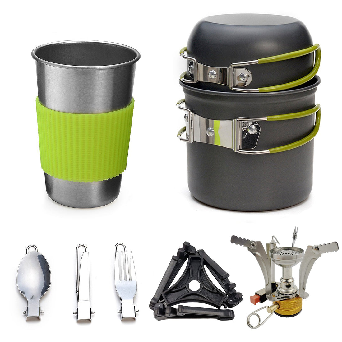 Combination Portable Picnic Stove Tableware