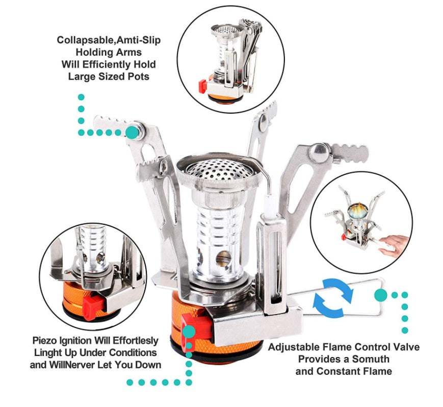 Combination Portable Picnic Stove Tableware