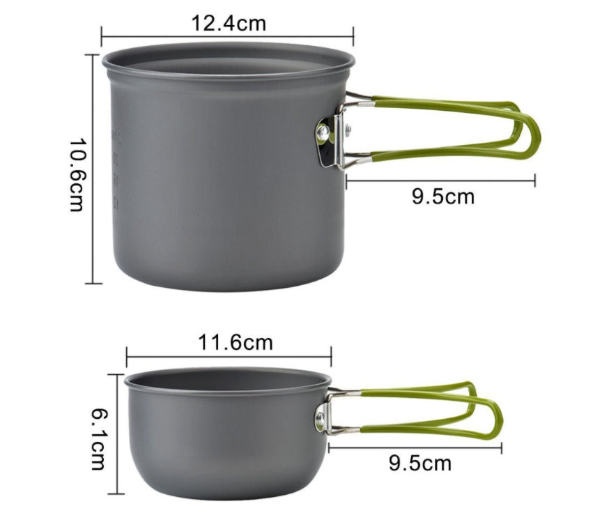 Combination Portable Picnic Stove Tableware