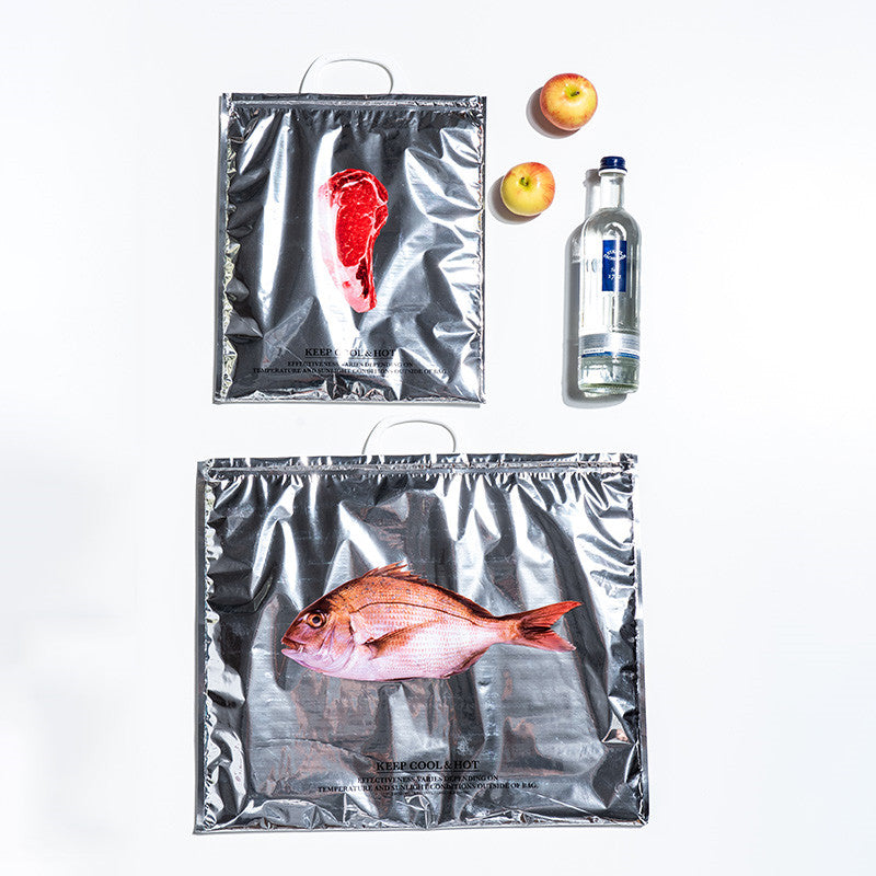 Food Cooler Bag Tote Bag Portable Preservation Bag Camping Picnic