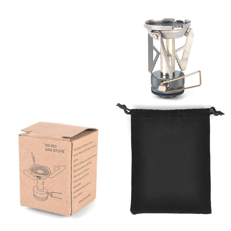 Mini Intergrated Gas Camping Stove