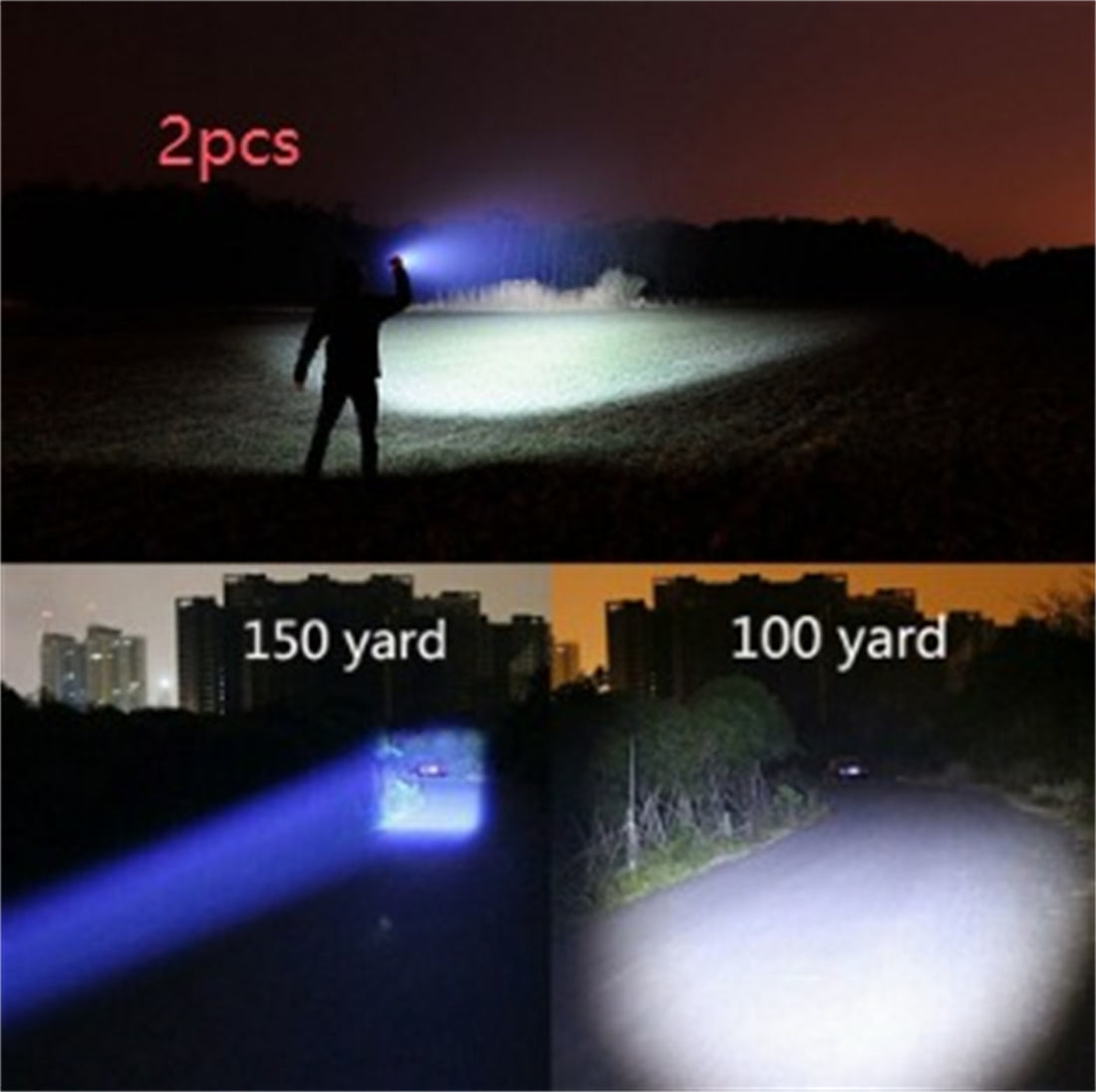 Portable Mini Flashlight LED ZOOM