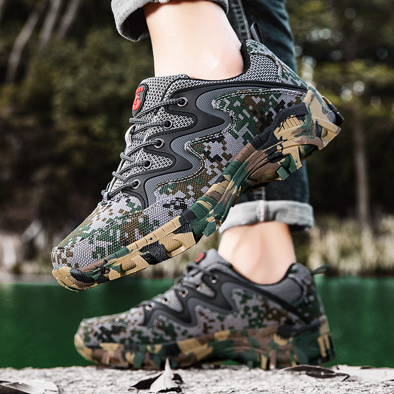 Plus Size Breathable Hiking Shoes Men