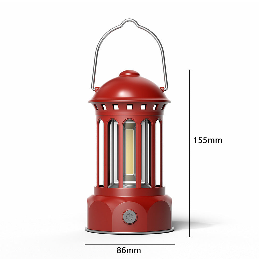Portable Tent Light Retro Barn Lantern