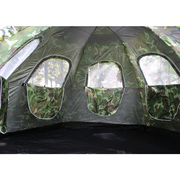 Automatic tent outdoor