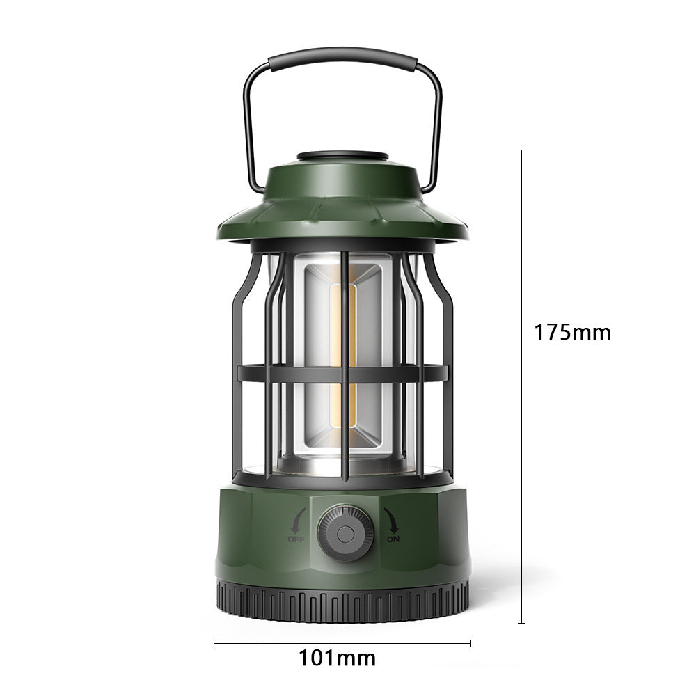 Portable Tent Light Retro Barn Lantern