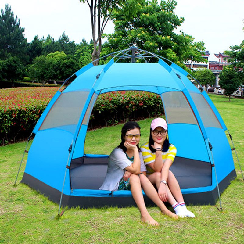 Hydraulic Double-layer Rainproof Tent