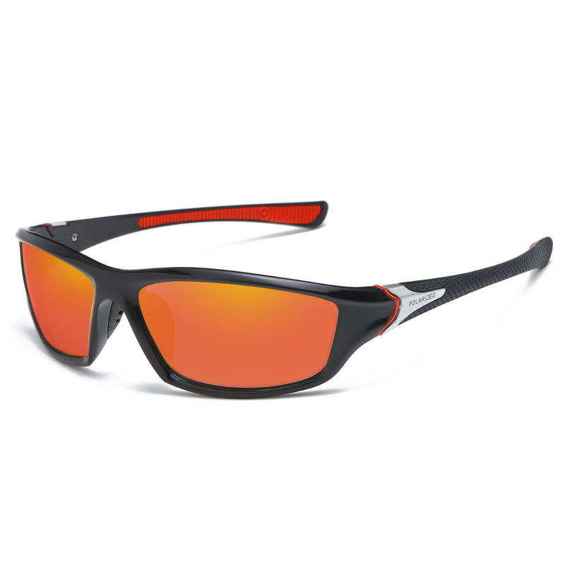 European and American colorful outdoor hiking sunglasses