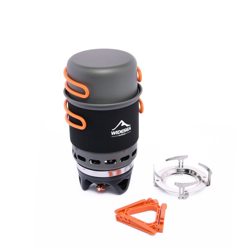 Energy Saving Heat Collecting Camping Pot