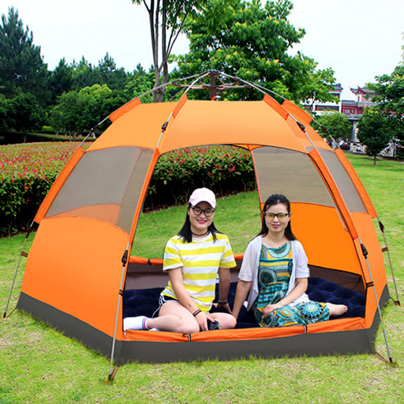 Hydraulic Double-layer Rainproof Tent