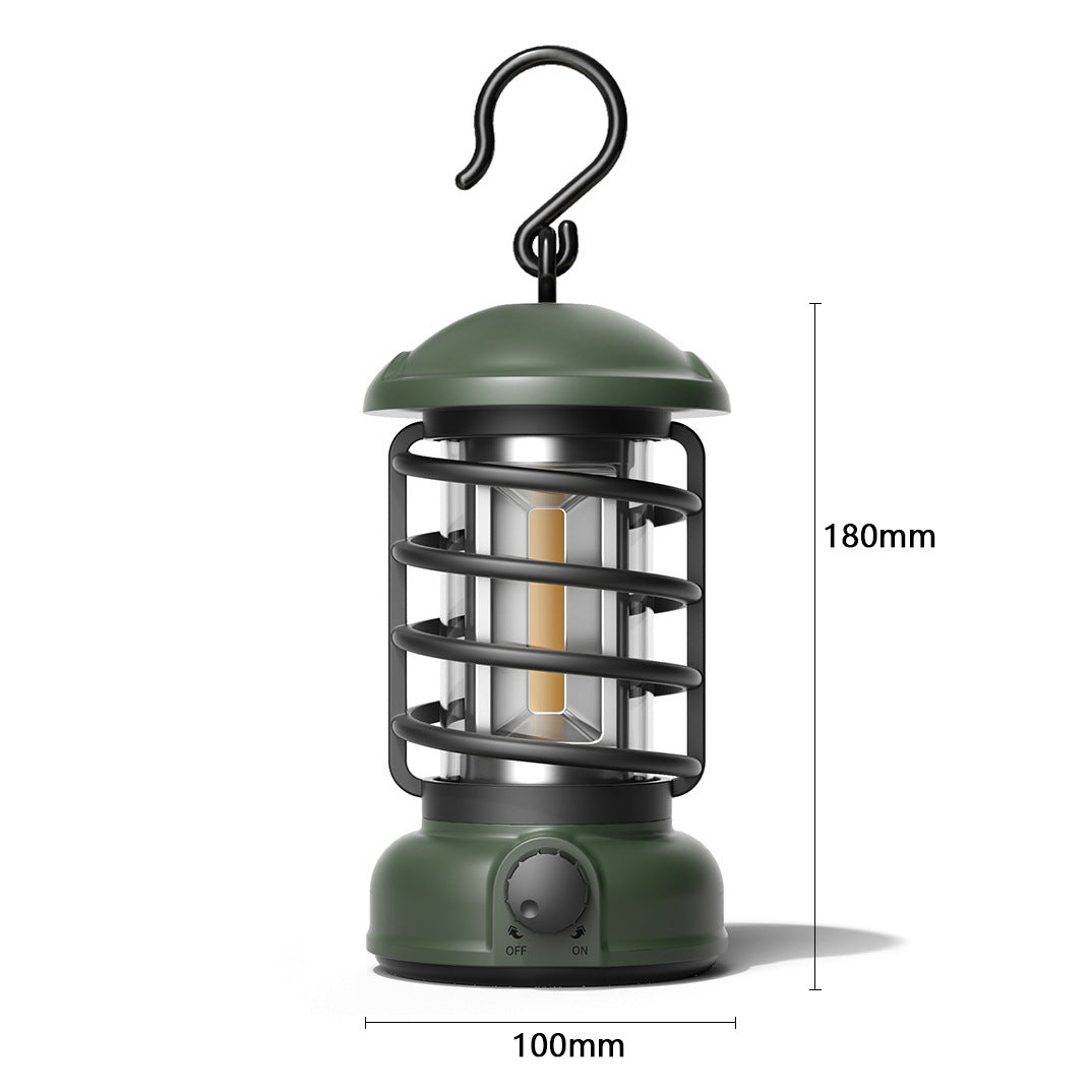 Portable Tent Light Retro Barn Lantern