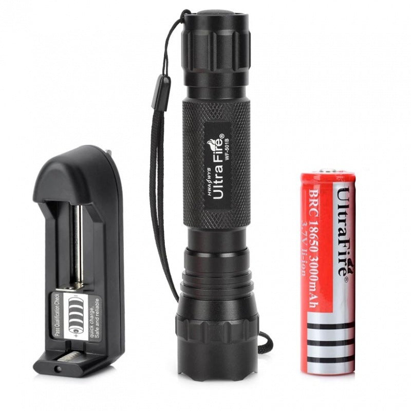 Outdoor High-power Long-range Flashlight