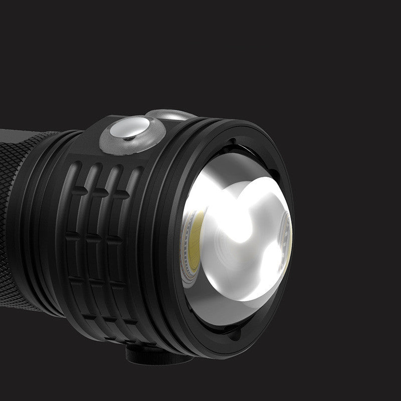 Lens Professional Fill Light Diving Flashlight