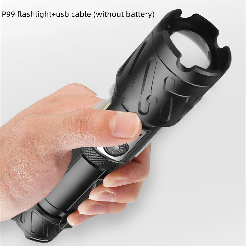 Yellow Light Rechargeable Flashlight