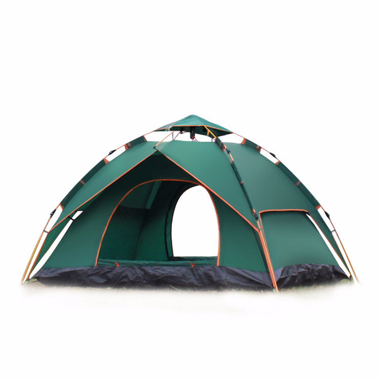 Outdoor Automatic Double-decker Camping Tent