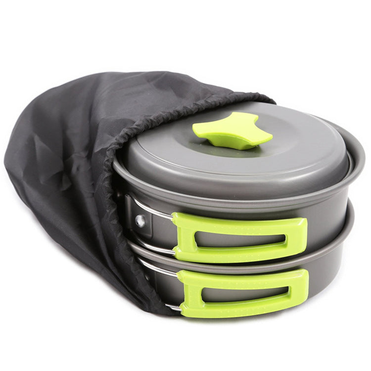 Outdoor Camping Pot Portable Combination