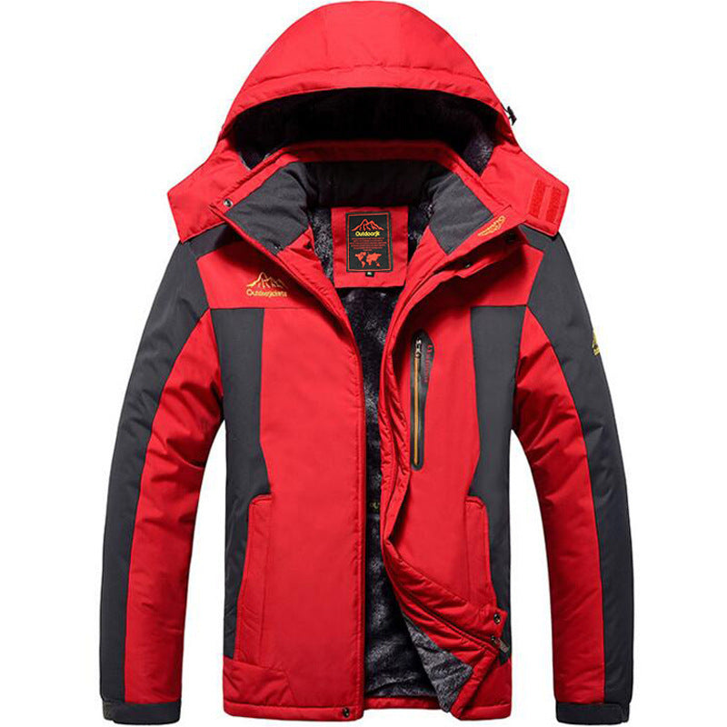 Cold-resistant Fleece-lined Jacket