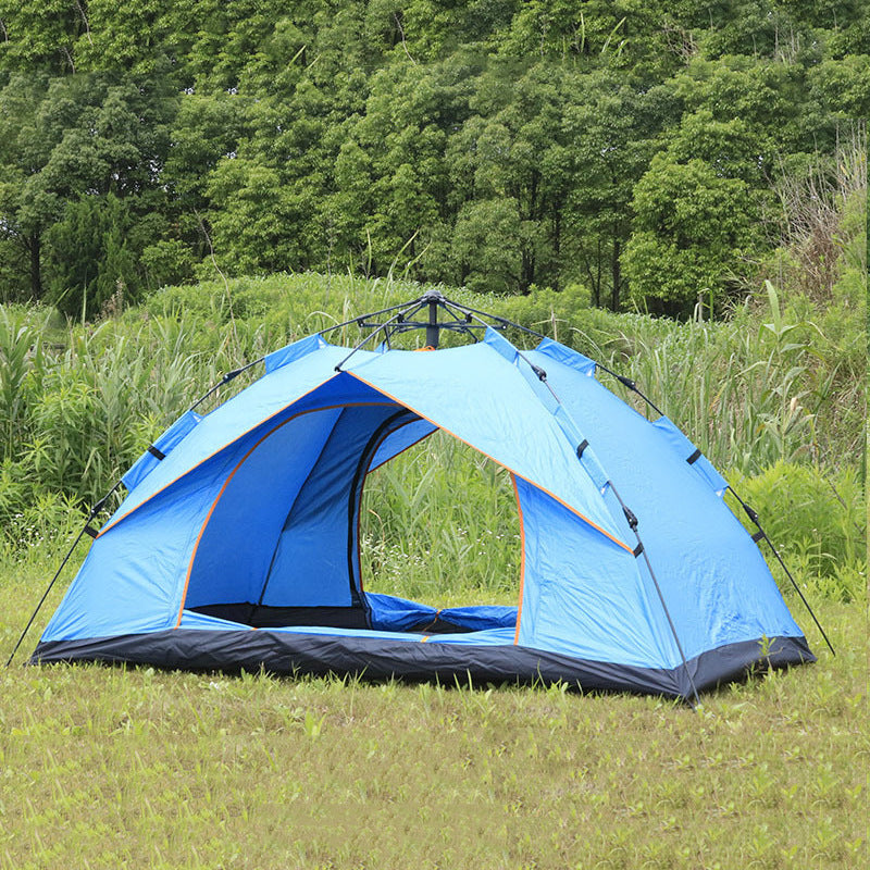 Outdoor Automatic Double-decker Camping Tent
