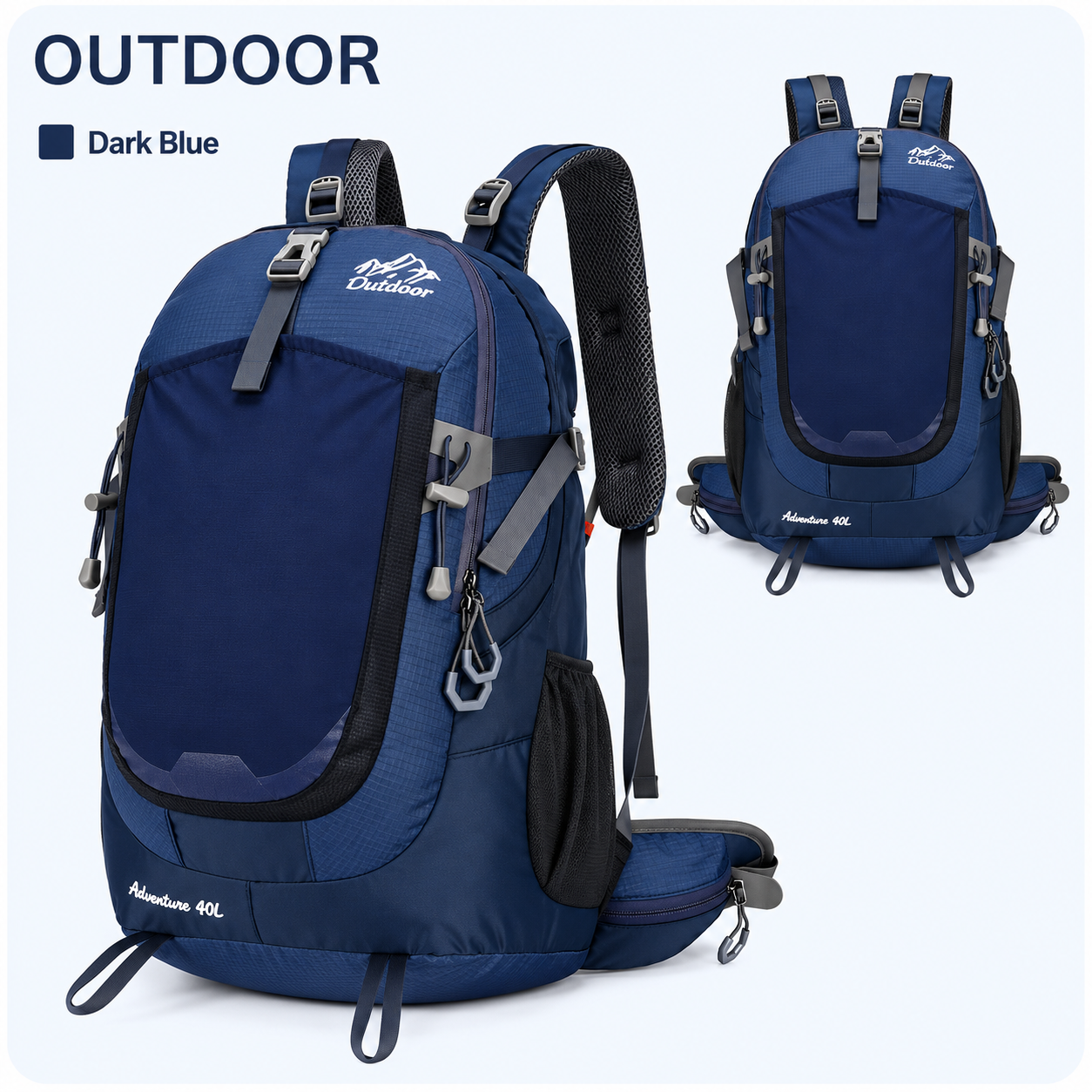 waterproof outdoor 40L backpack