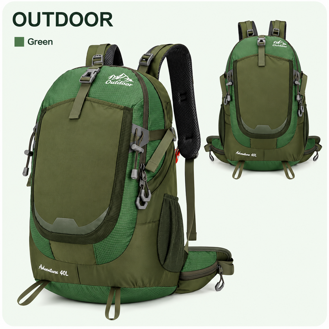 waterproof outdoor 40L backpack