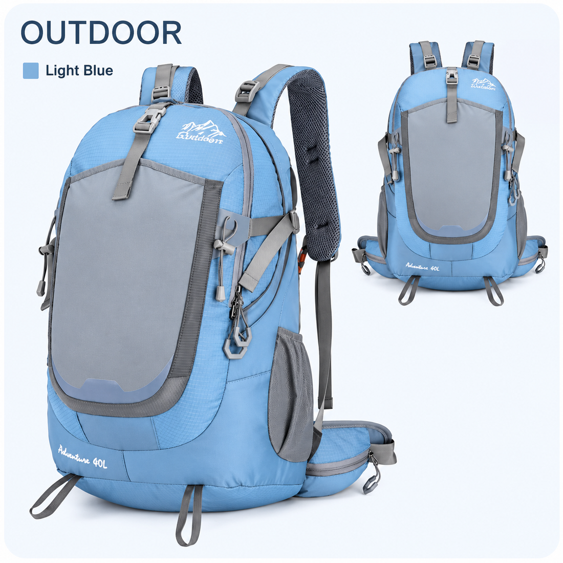 waterproof outdoor 40L backpack