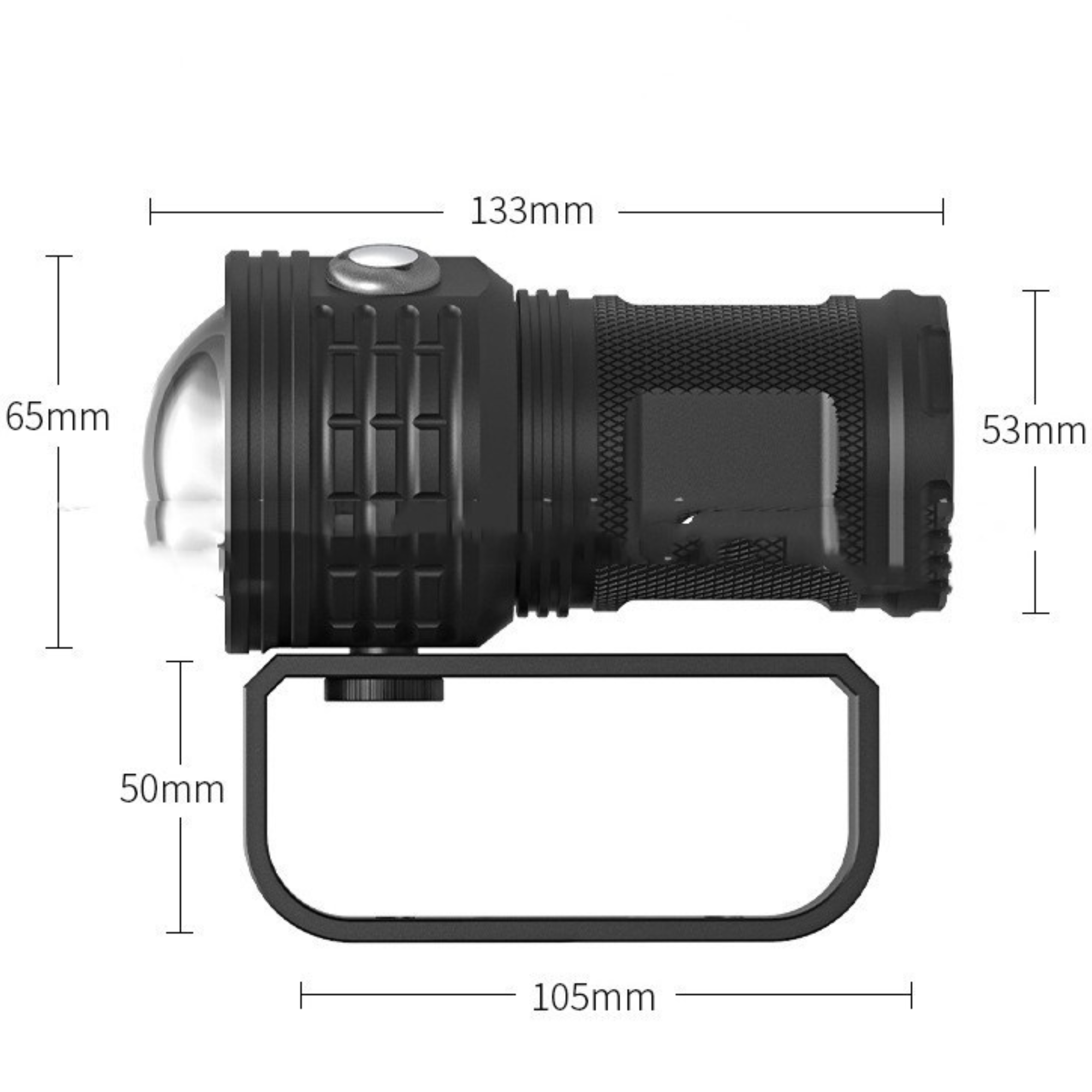 Professional Fill Light Diving Flashlight