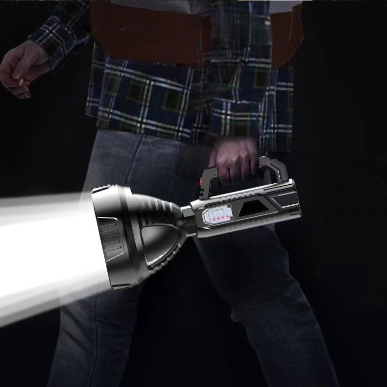 Portable USB Outdoor Ultra-Bright Flashlight