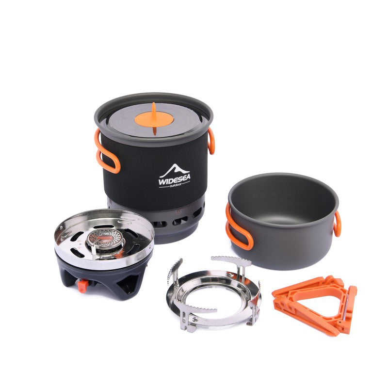 Energy Saving Heat Collecting Camping Pot