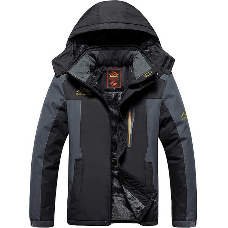 Cold-resistant Fleece-lined Jacket