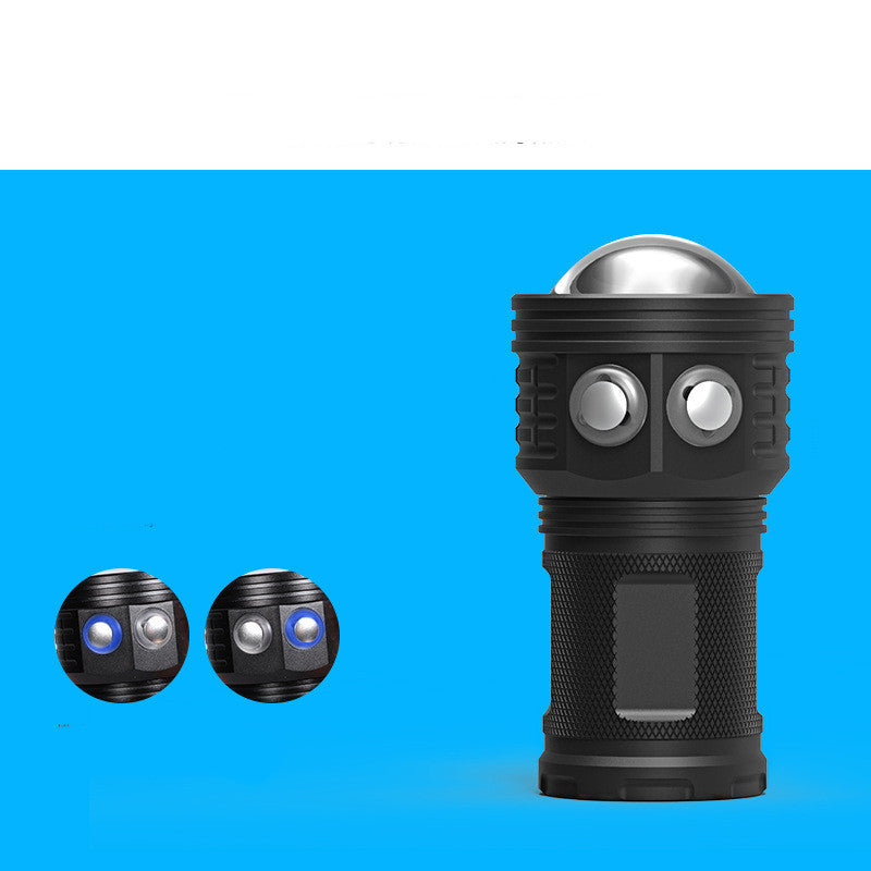 Lens Professional Fill Light Diving Flashlight