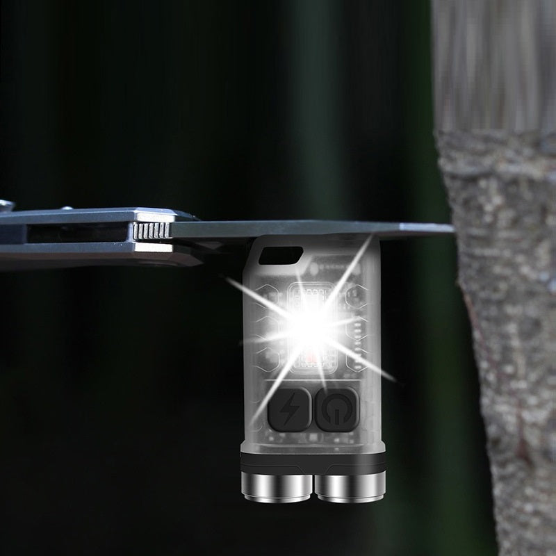 Magnetic Work Light Rechargeable Flashlight