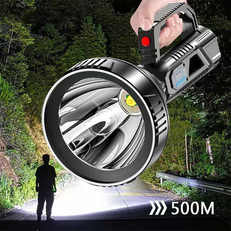 Portable USB Outdoor Ultra-Bright Flashlight