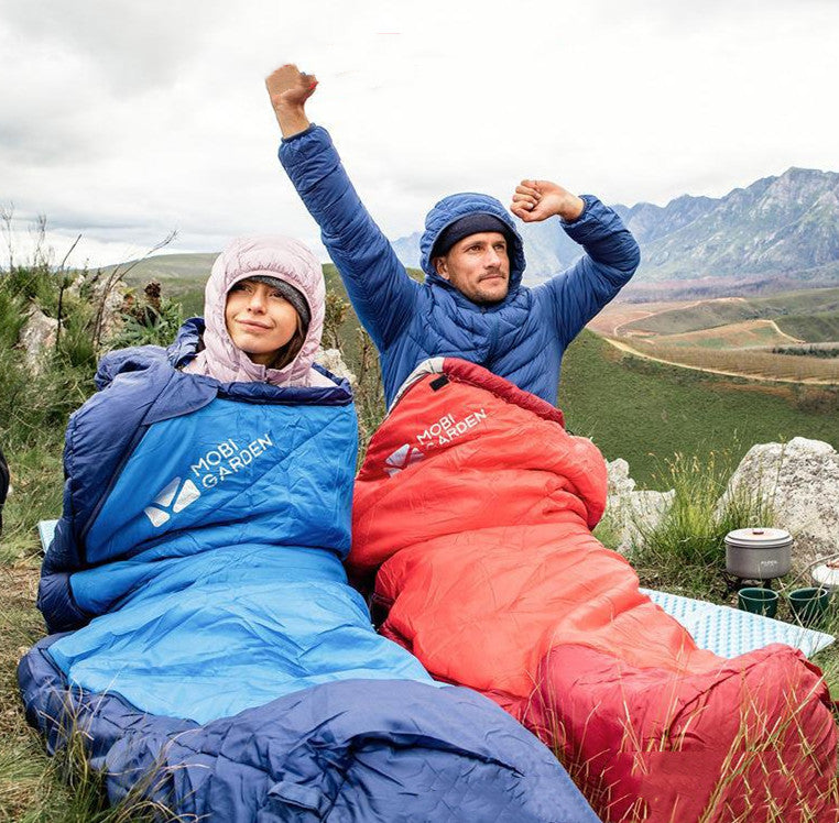Sleeping Bag Mummy Outdoor Camping Thickened