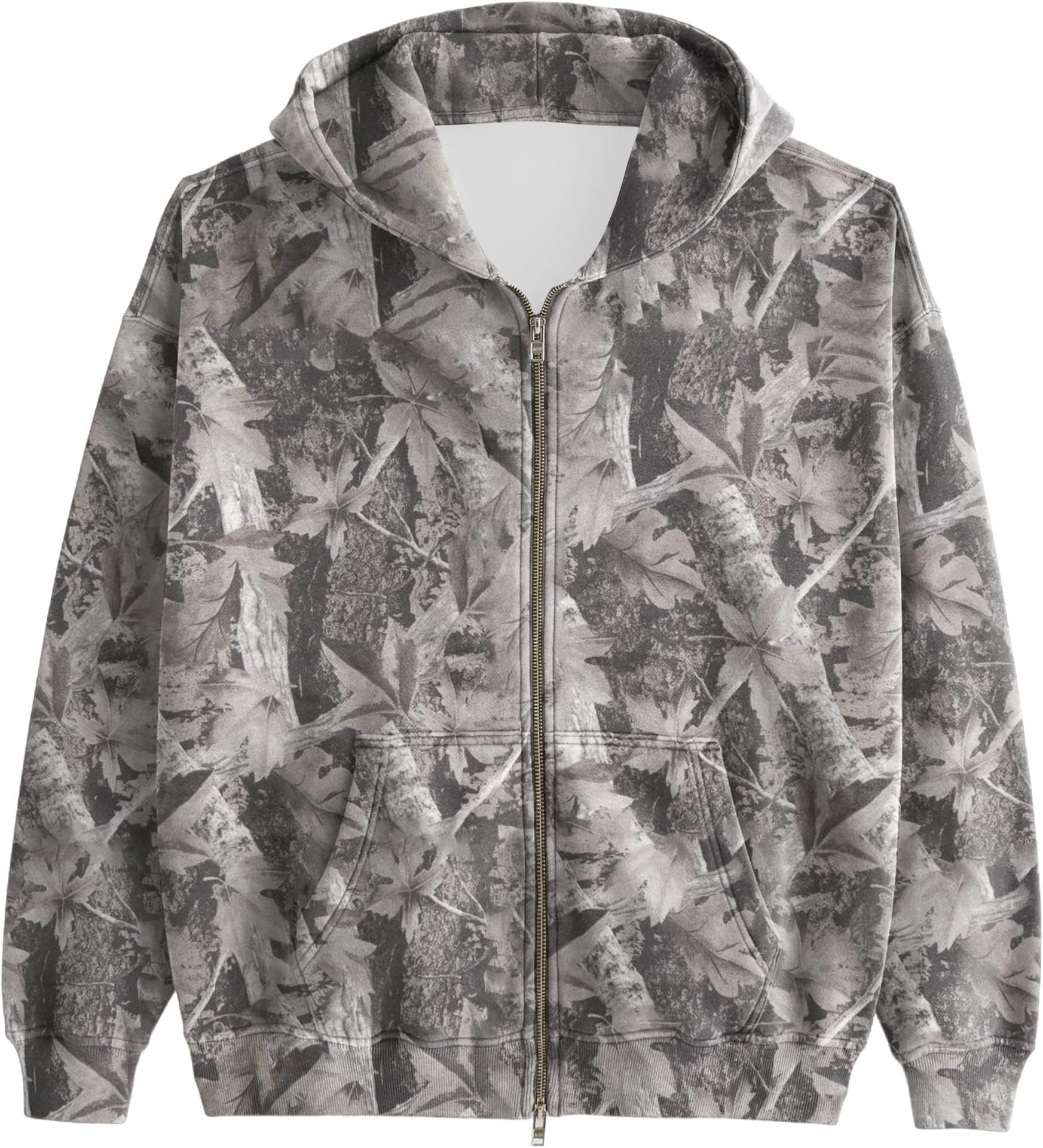 Men's And Women's Hooded Camouflage Jacket