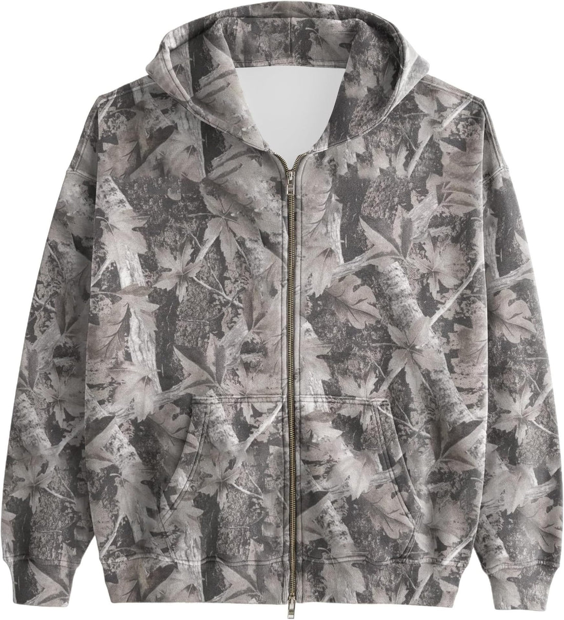 Men's And Women's Hooded Camouflage Jacket