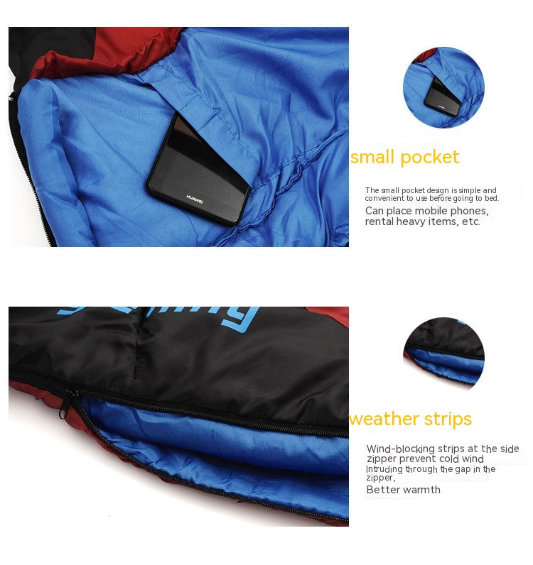Outdoor Sleeping Bag Mummy Autumn