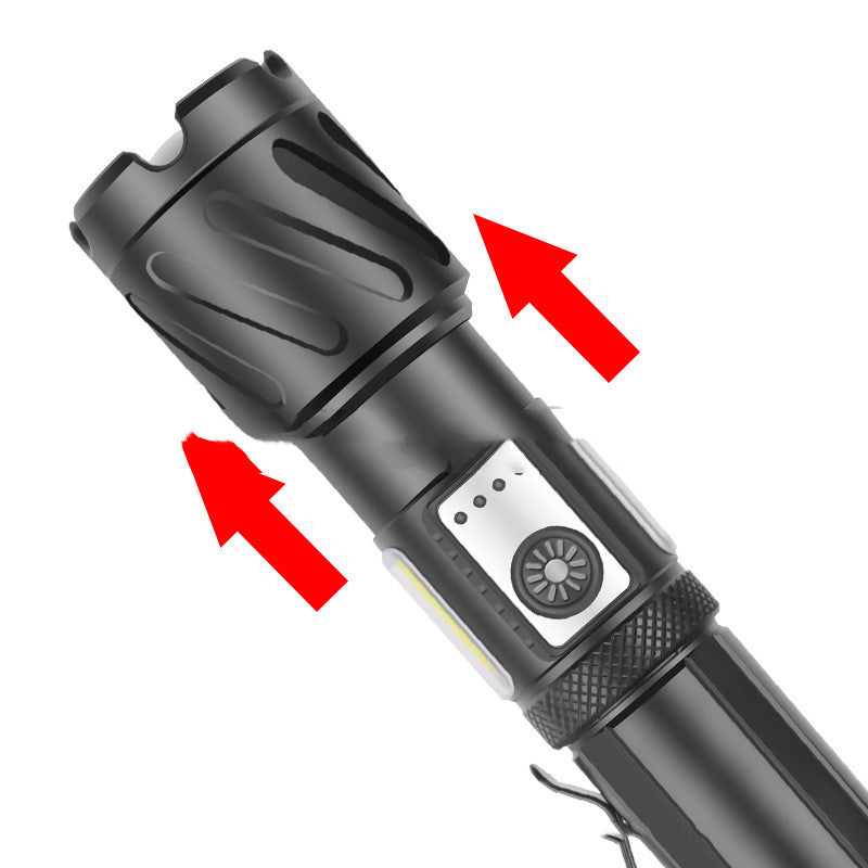 Yellow Light Rechargeable Flashlight