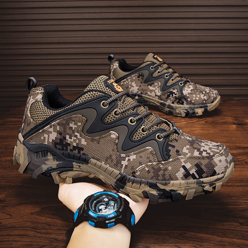 Plus Size Breathable Hiking Shoes Men